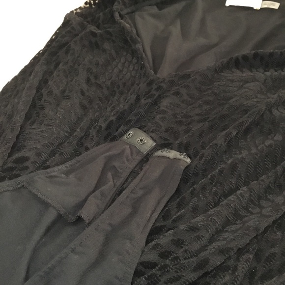 Ramy Brook Regina Velvet Burnout Bodysuit - Size XS - Picture 11 of 13